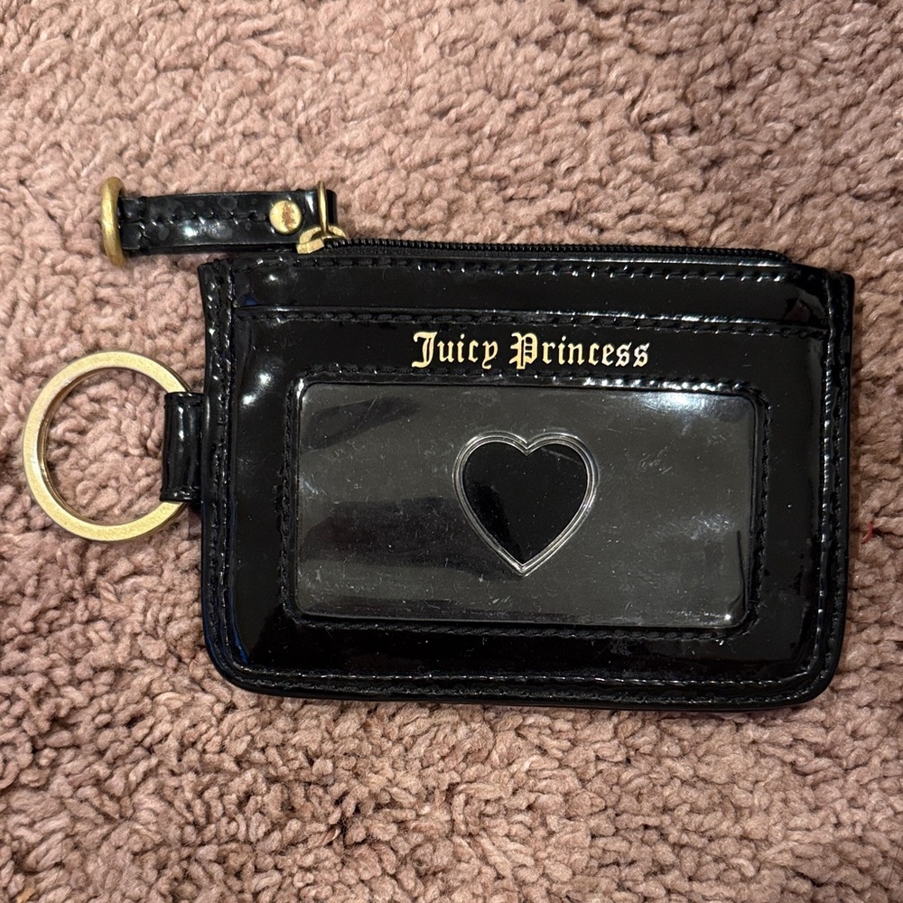 Juicy Couture ID Badge Holder Key Ring